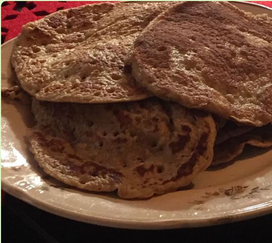 Eggless Easy Banana Pancake Recipe