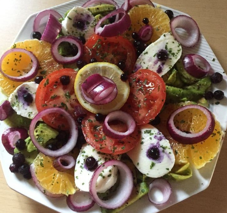 Rainbow Salad Recipe