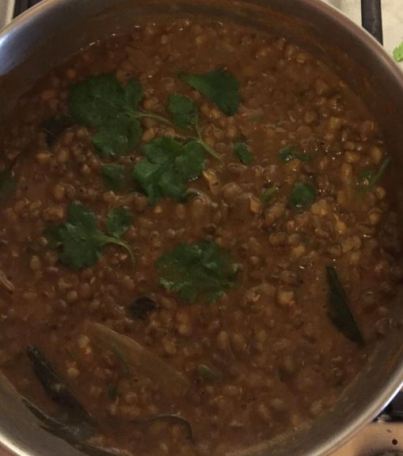 Dhaba Dal - Green Lentil Curry Recipe