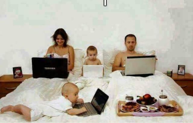 Today, spend a little time cultivating relationships offline. Never forget that everybody isn't on social media. Social Networking should never replace face-to-face time.