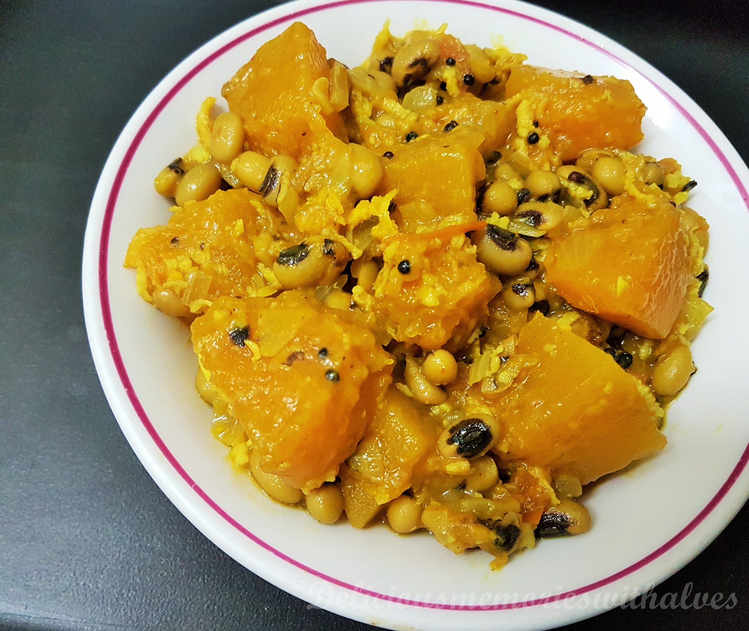 Red Pumpkin bhaji